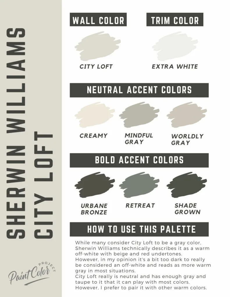 Sherwin Williams City Loft: a complete color review - The Paint Color ...