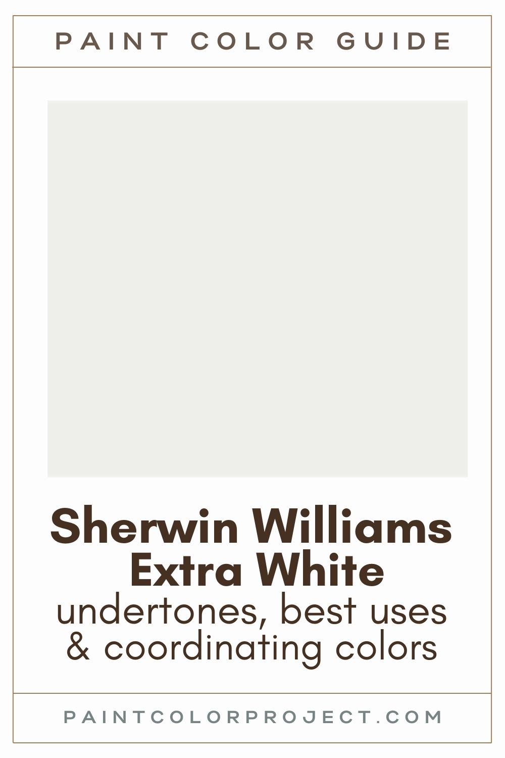 Sherwin Williams Extra White a complete color review The Paint Color