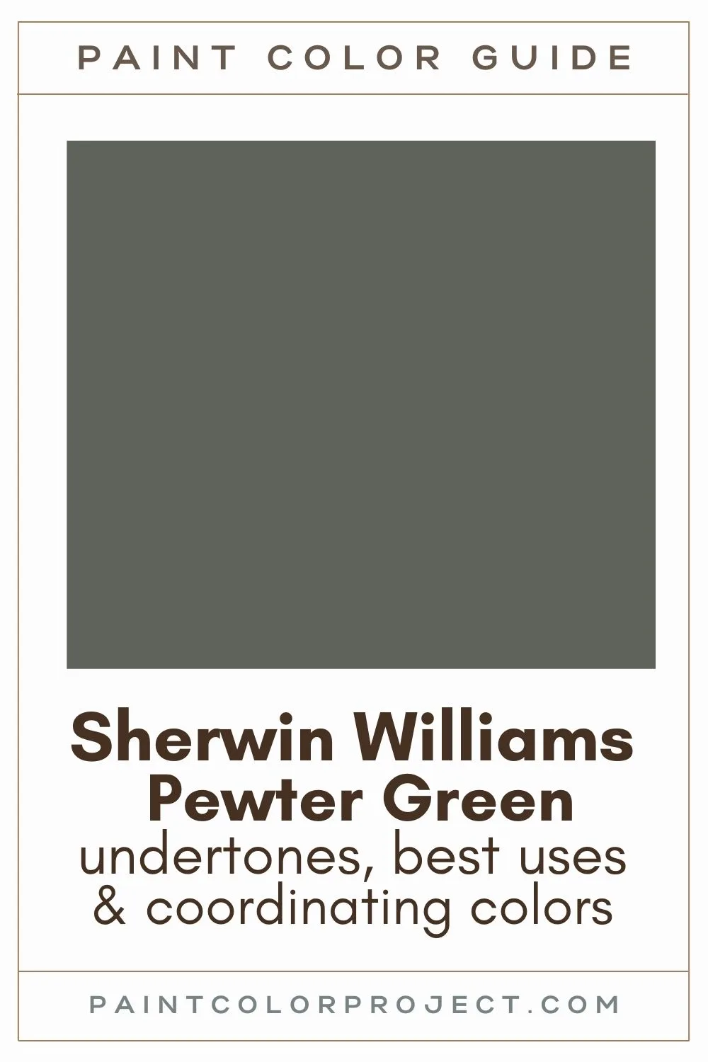 Sherwin Williams Green Onyx complete color review The Paint Color