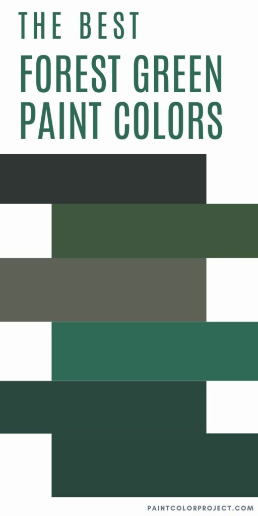 The best Forest Green paint colors