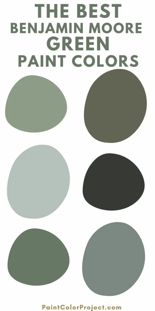 best benjamin moore green paint colors