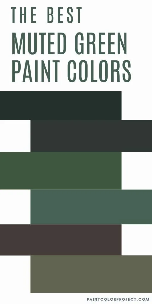best black Green paint colors
