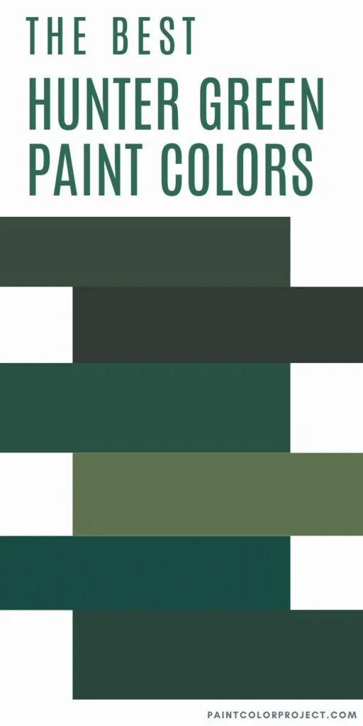 best hunter Green paint colors