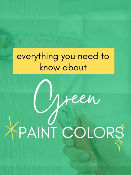 everything you need to know about green paint colors