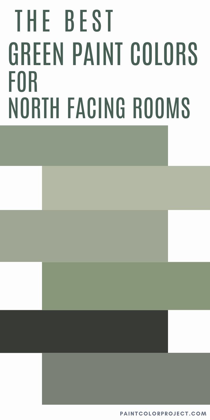 The Best Green Paint For North Facing Rooms - The Paint Color Project