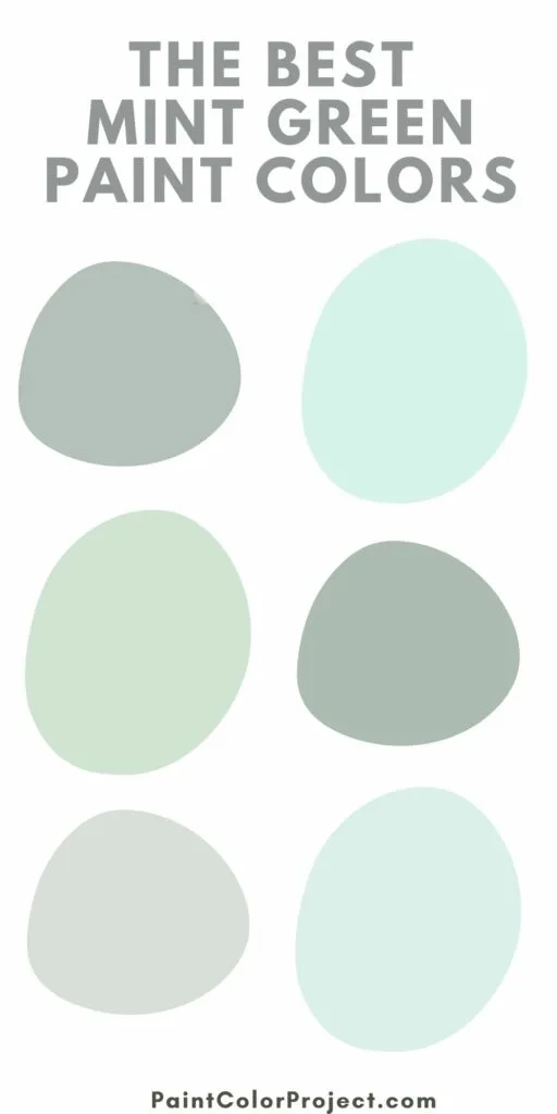 the best mint green paint colors