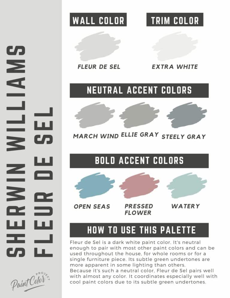 Sherwin Williams Fleur de Sel a complete color review The Paint
