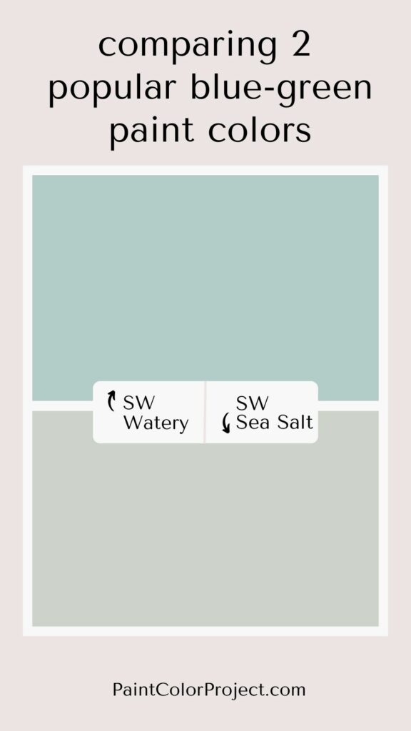 SW Watery vs sea salt