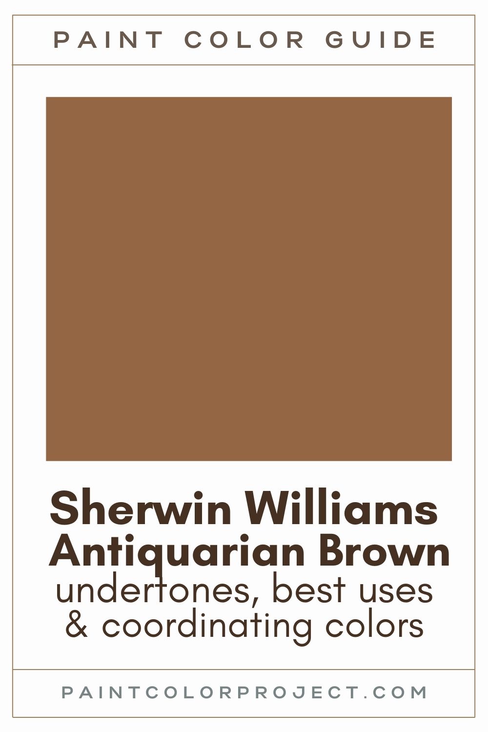 antiquarian brown sherwin williams