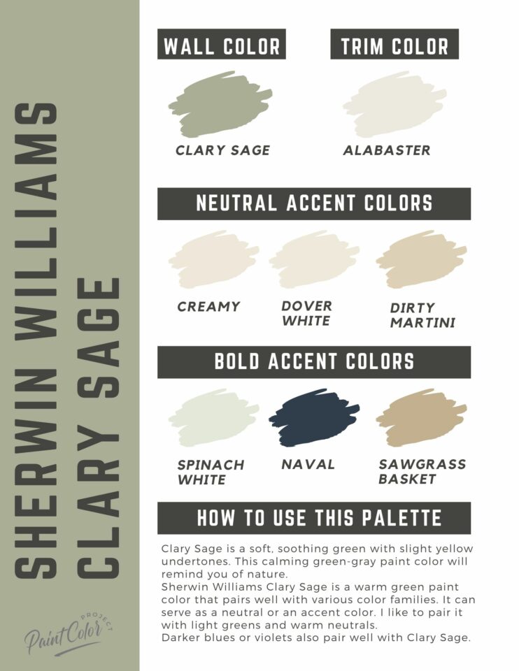 Sherwin Williams Clary Sage A Complete Paint Color Review The Paint Color Project