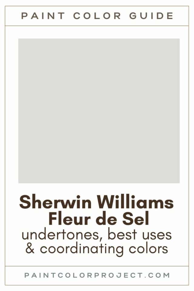 Sherwin Williams Fleur de Sel a complete color review The Paint