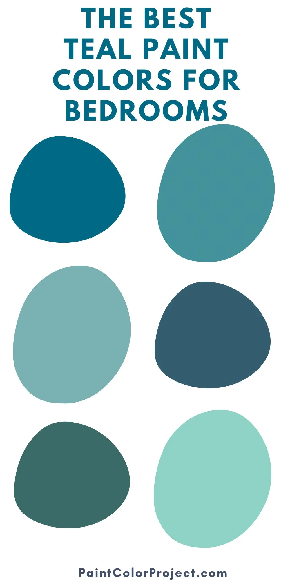 The 13 best teal paint colors for bedrooms - The Paint Color Project