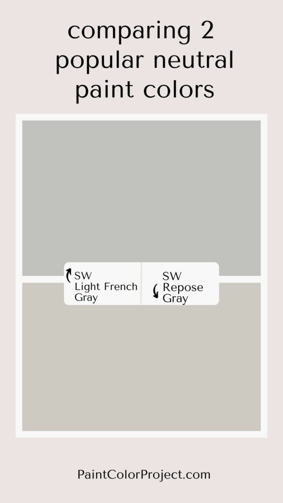 Light French Gray vs Repose Gray
