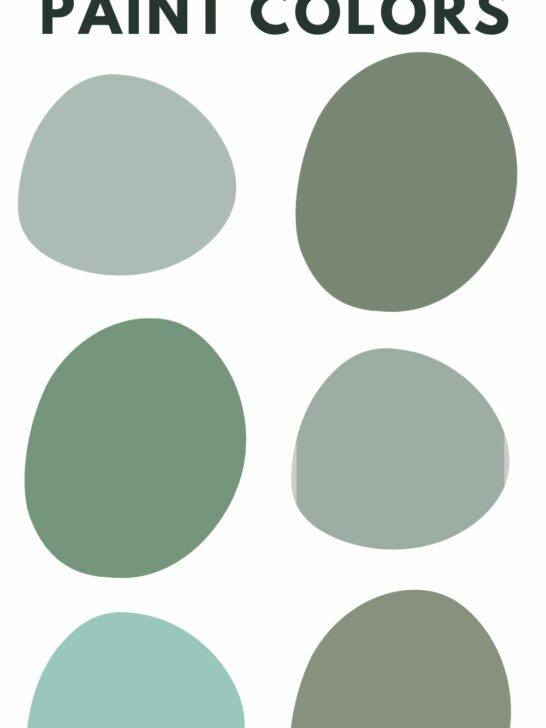the best eucalyptus green paint colors
