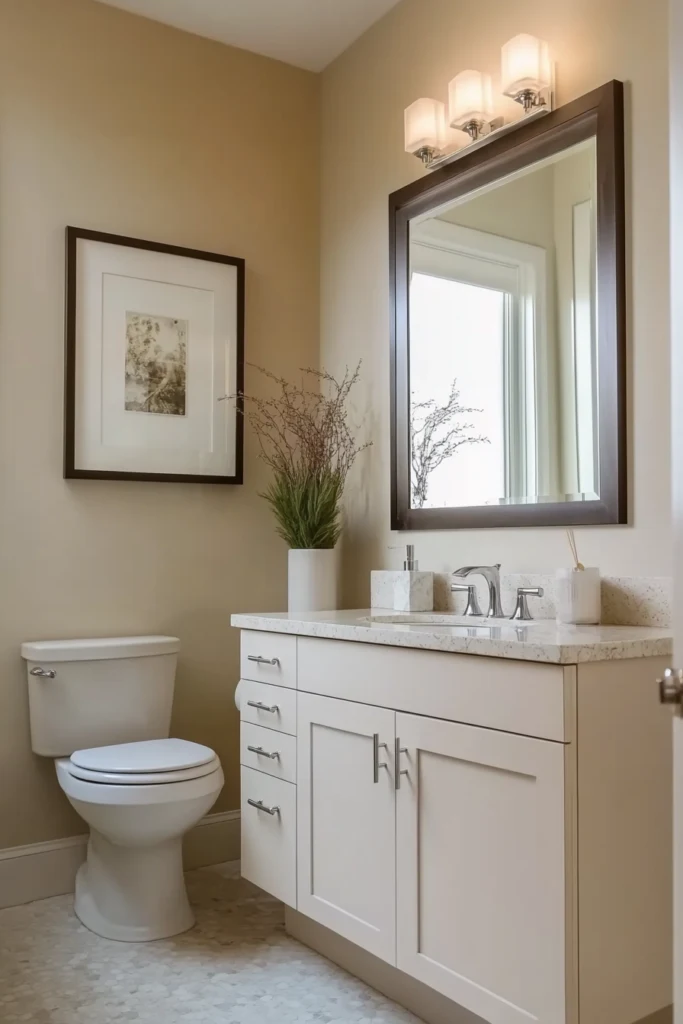 BM natural cream bathroom