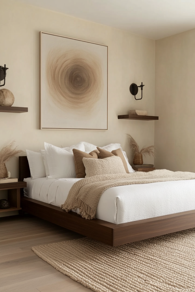 BM natural cream bedroom