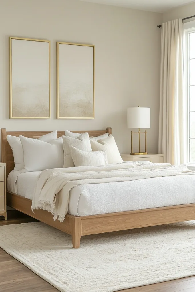 BM natural cream bedroom