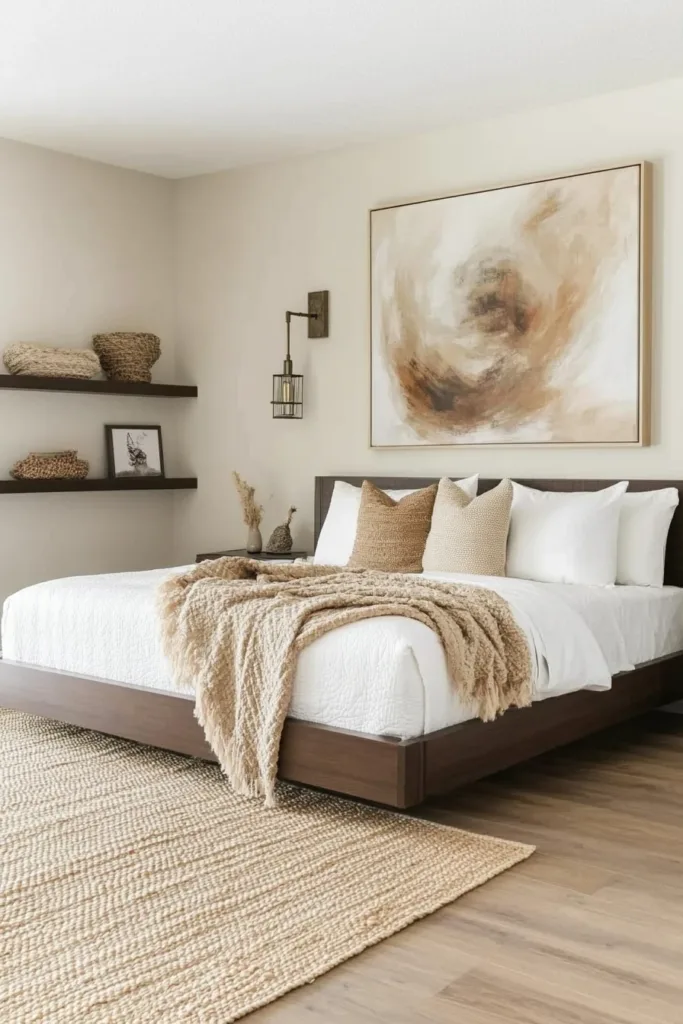 BM natural cream bedroom