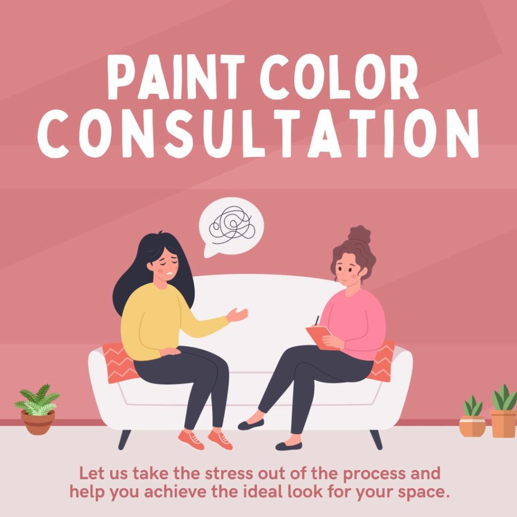 paint color consultation mockup