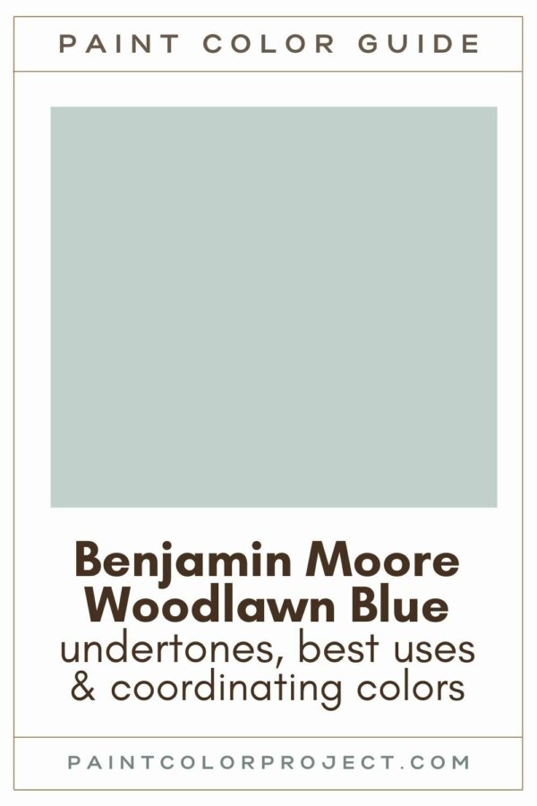 Benjamin Moore Woodlawn Blue: a complete color review - The Paint Color ...