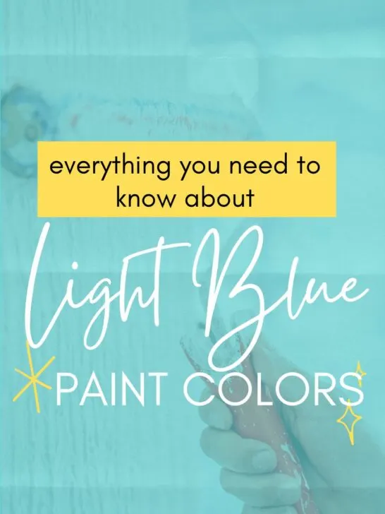everything you need to know about light blue paint colors