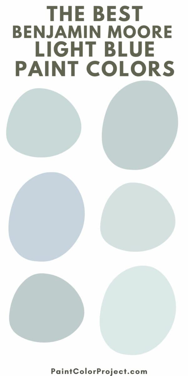 Best Benjamin Moore light blue paint colors for 2024 The Paint Color Project