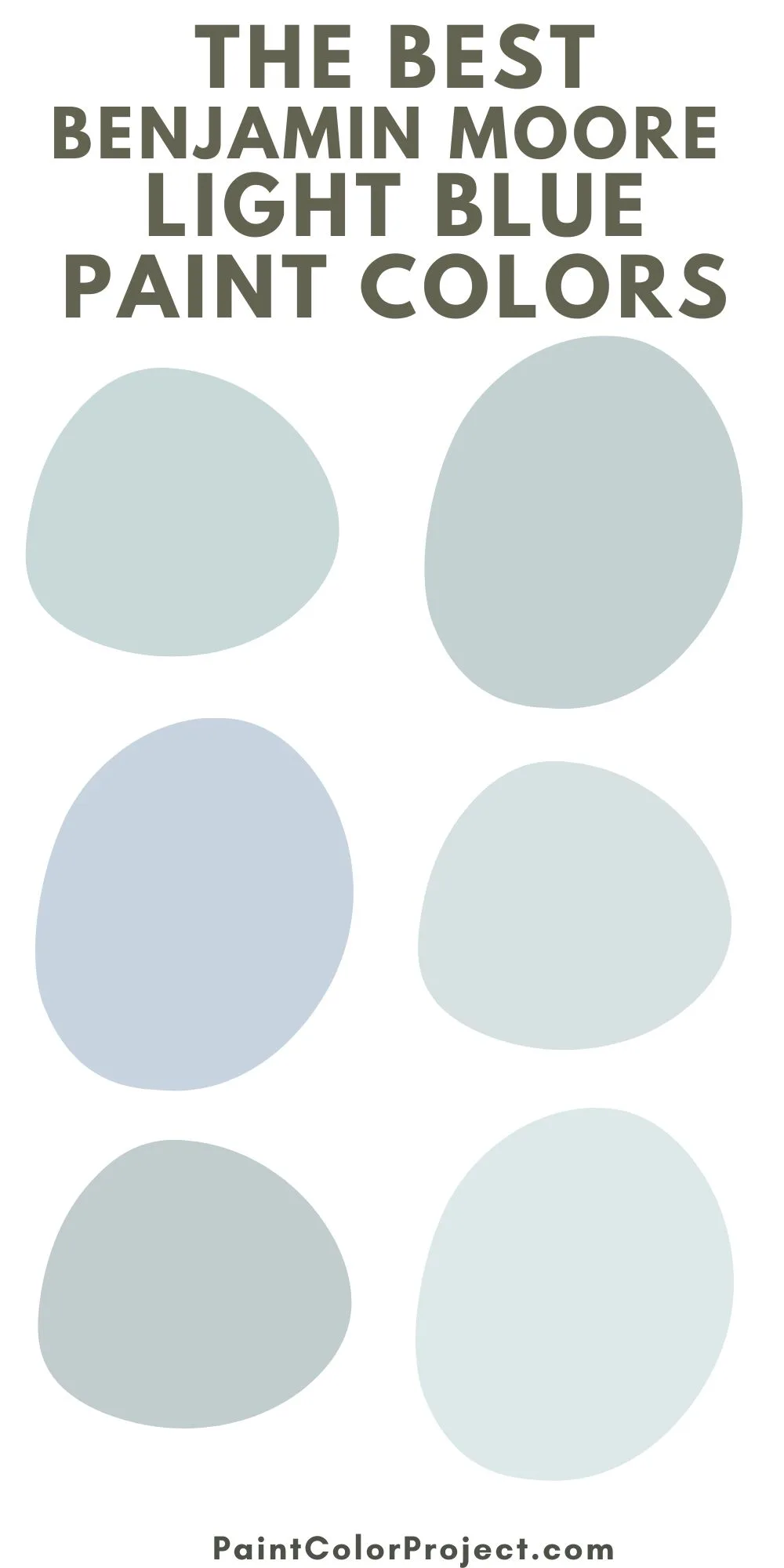 the best benjamin moore light blue paint colors