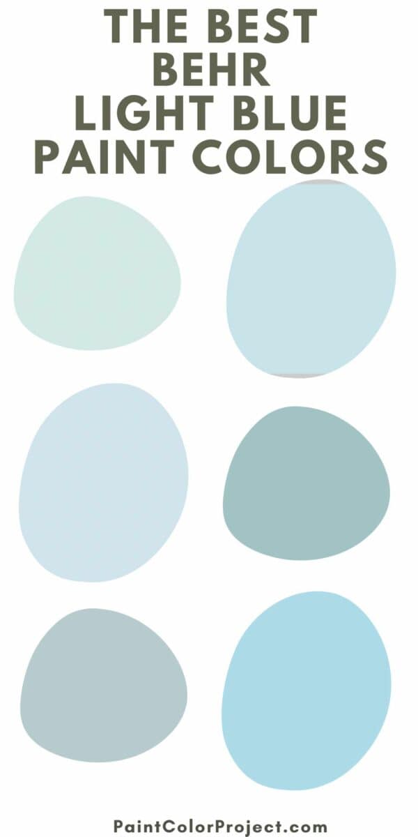 Best Behr Light Blue Paint Colors The Paint Color Project The Best Light Blue Paint Colors 3 600x1200