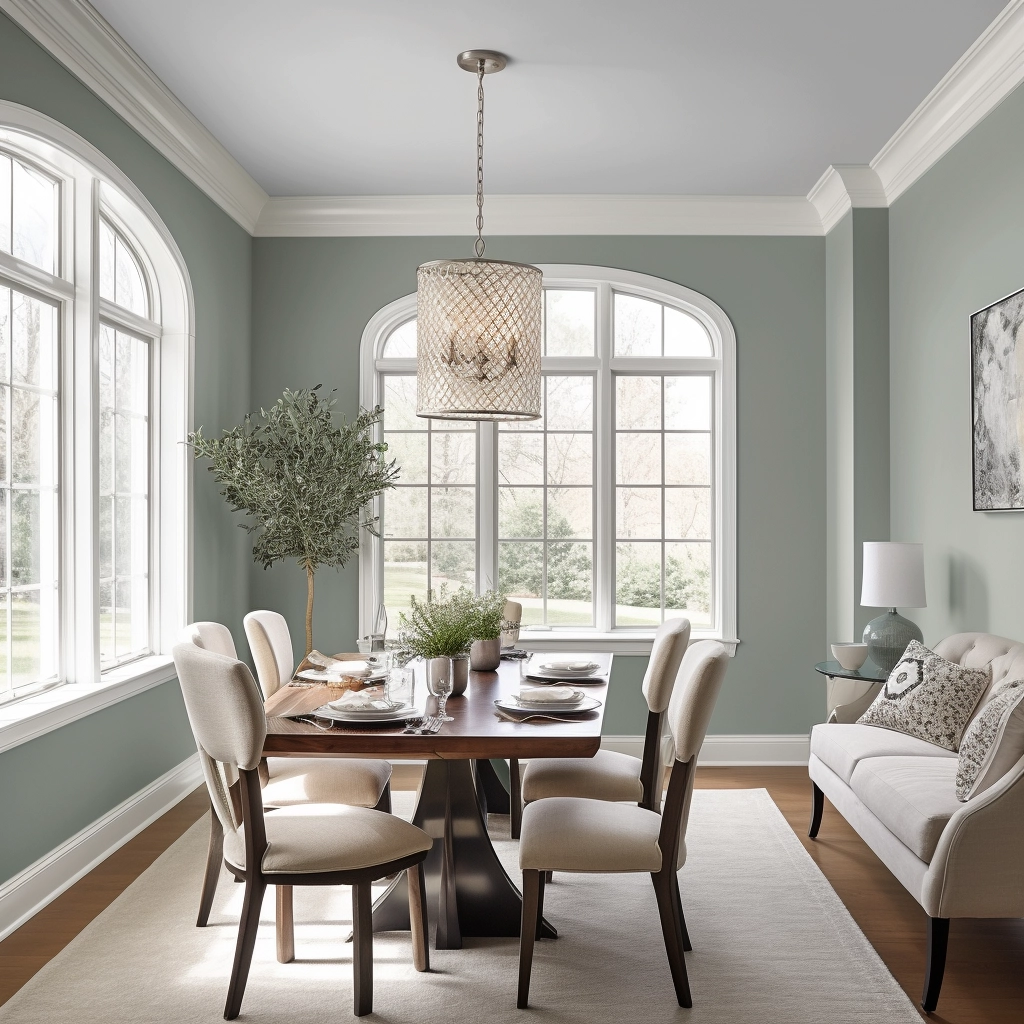 upward sherwin williams dining room