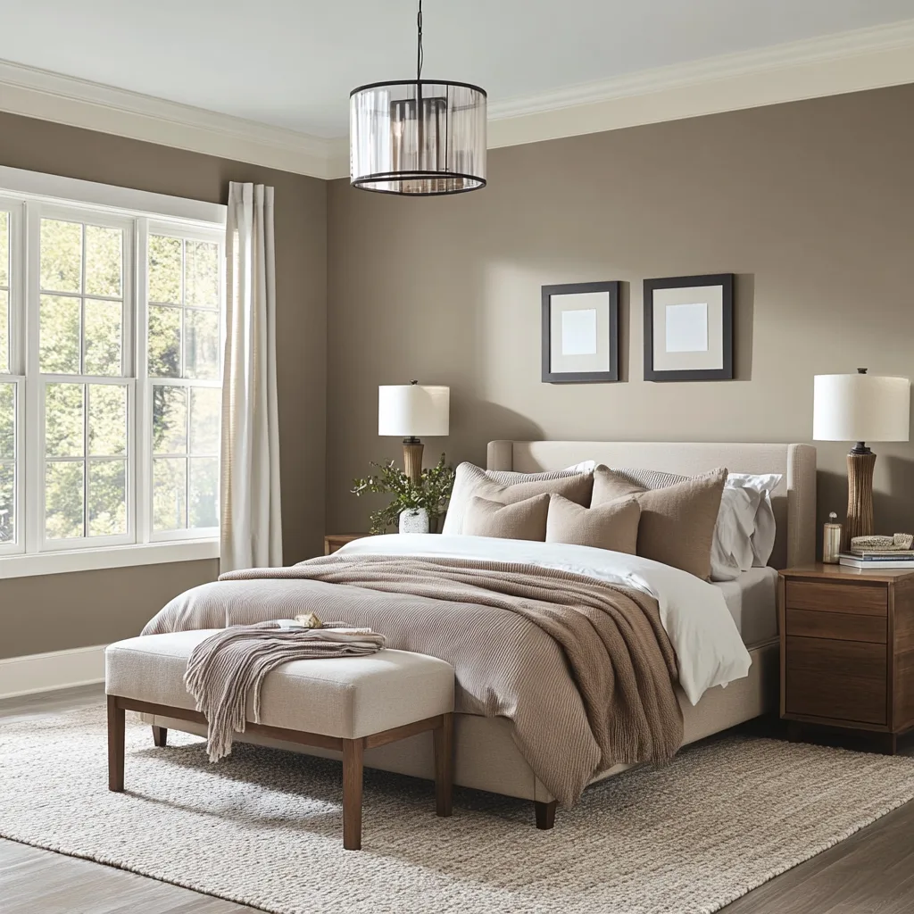 SW Taupe of the morning bed room