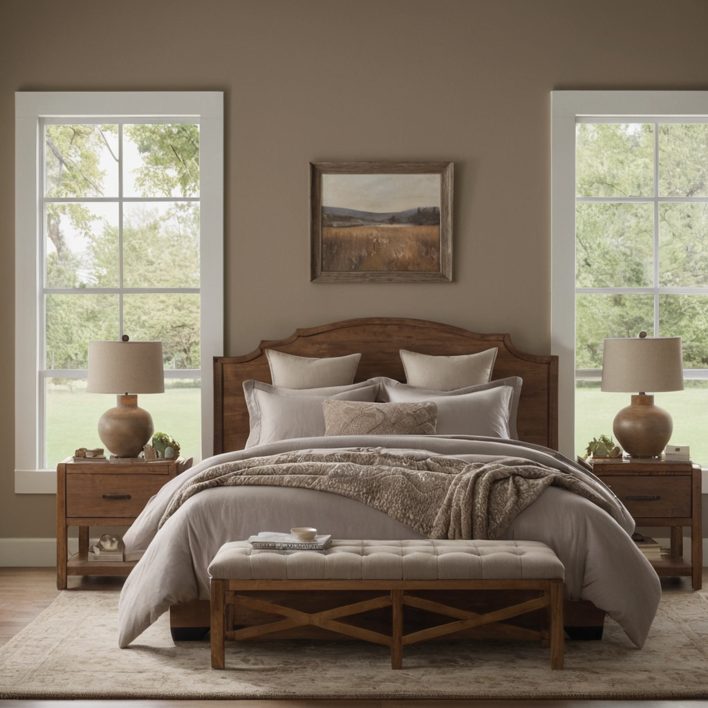 SW Taupe of the morning bed room