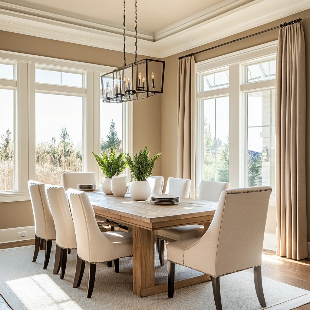 SW Taupe of the morning dining room