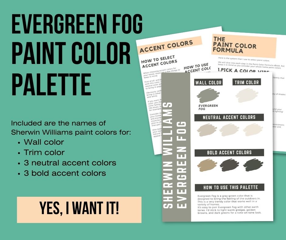 evergreen fog paint color palette