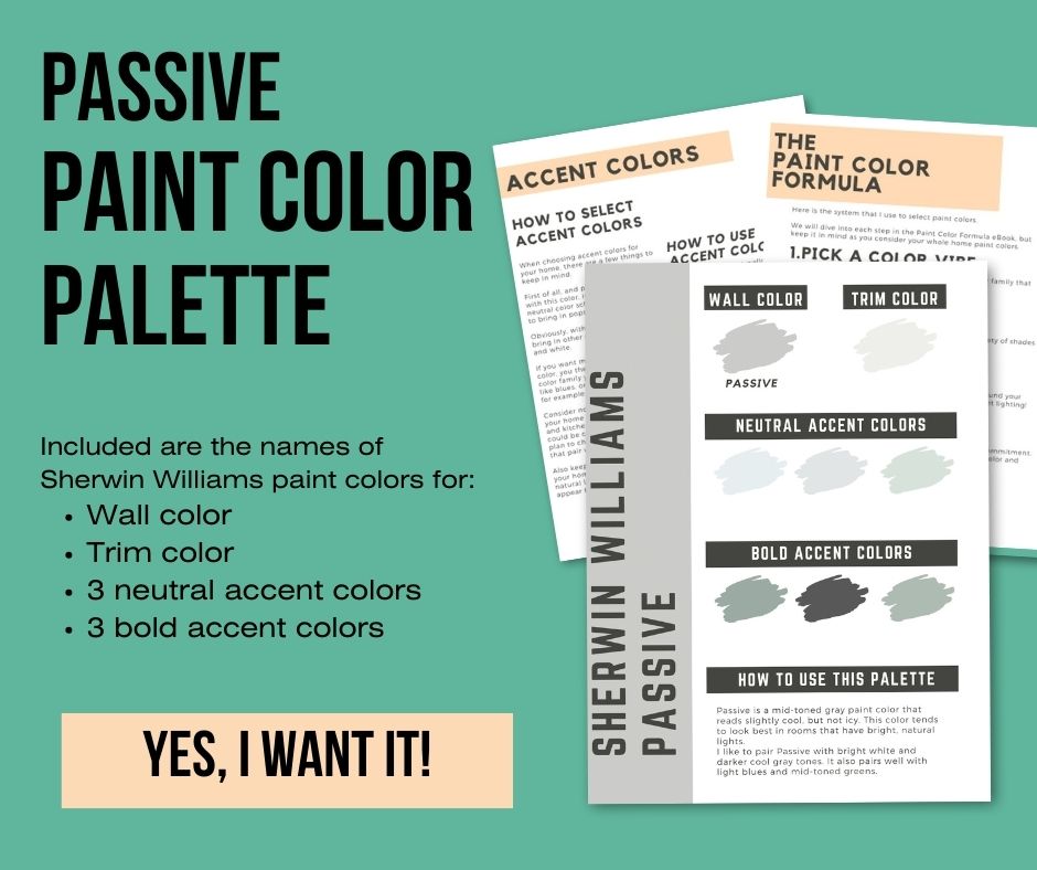 sw passive paint color palette