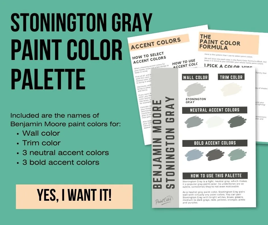 stonington gray paint color palette