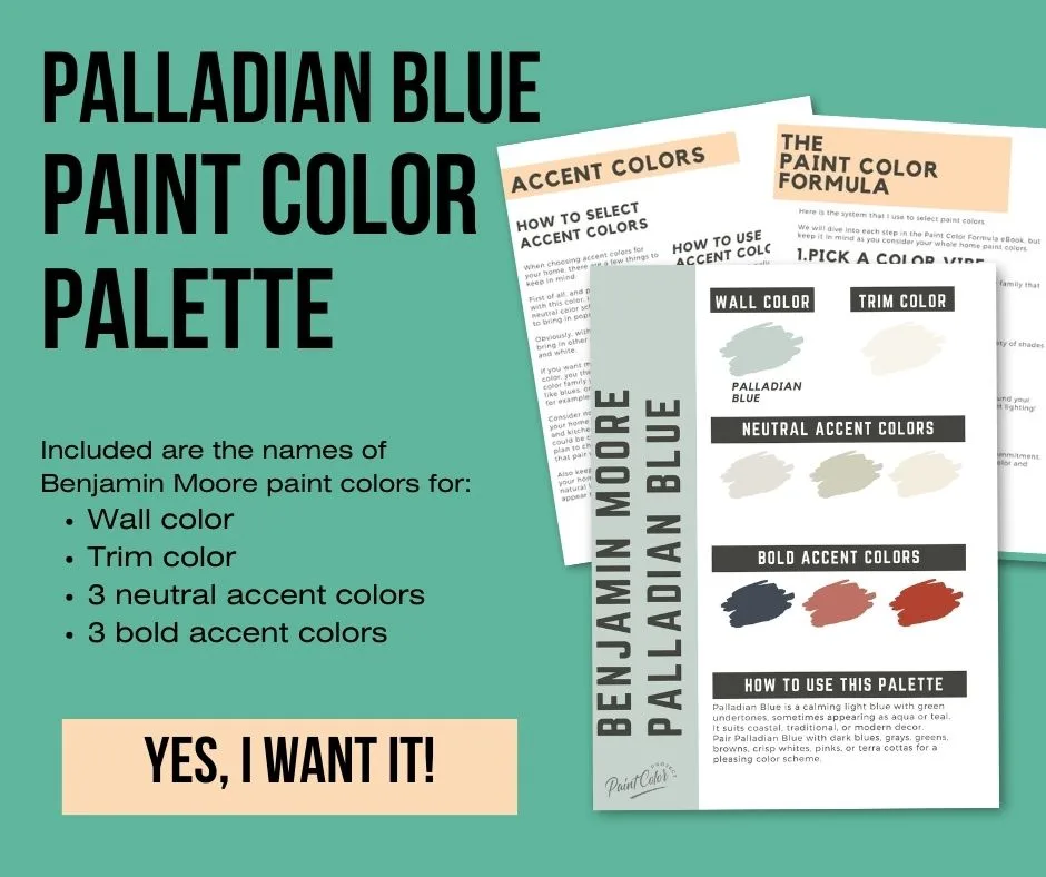 palladian blue paint color palette