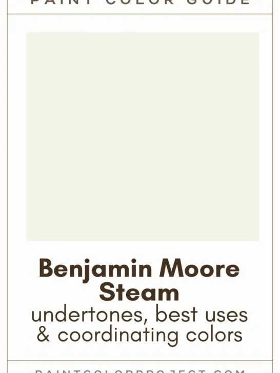 Benjamin Moore Steam Paint Color Guide