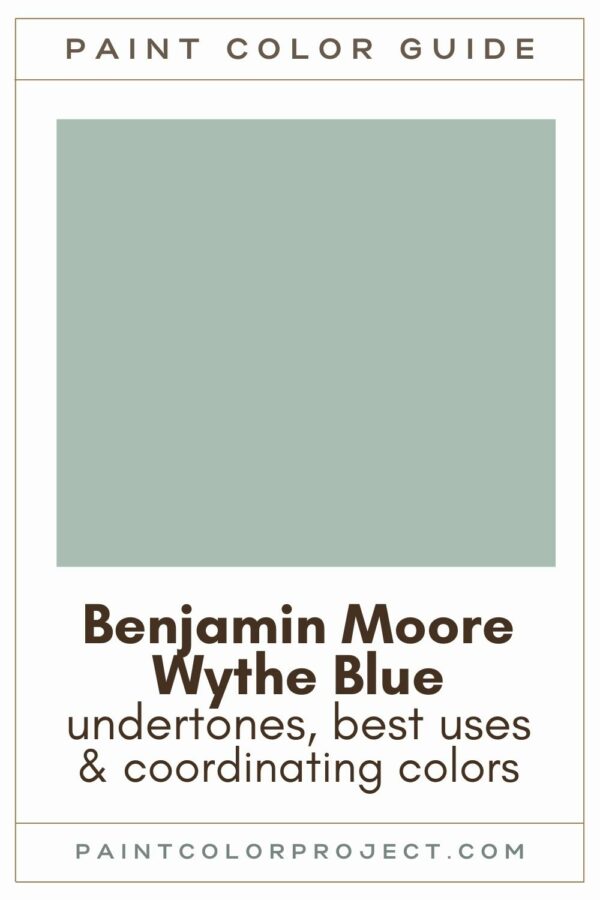 Benjamin Moore Wythe Blue: a complete color review - The Paint Color ...