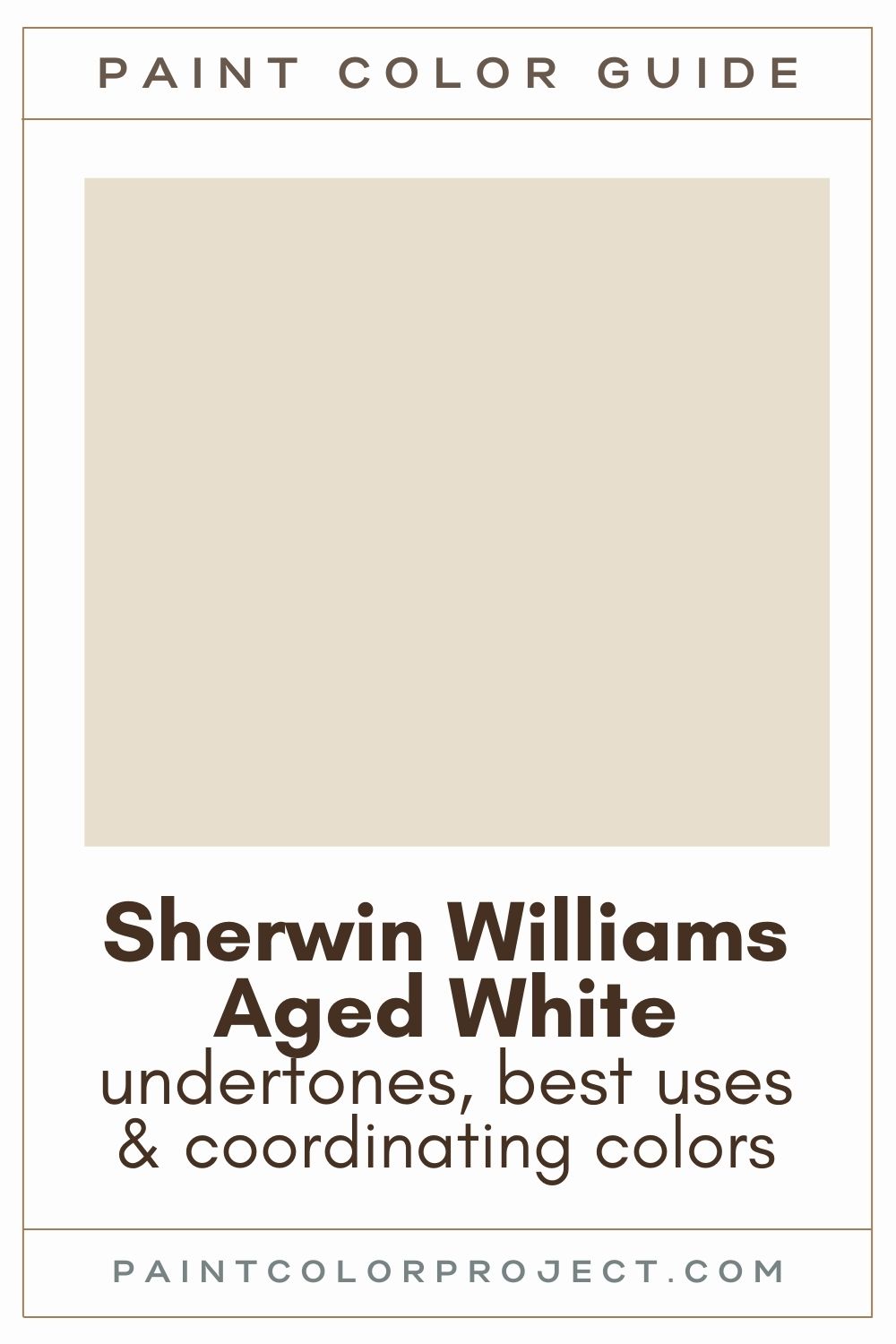 Sherwin Williams Aged White: a complete color review - The Paint Color ...