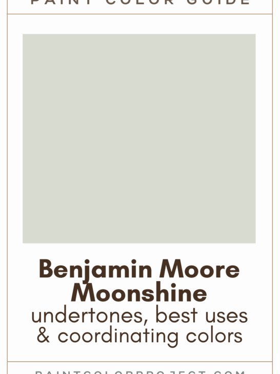 Benjamin Moore Moonshine Paint Color Guide