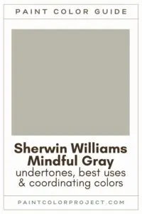 Sherwin Williams Mindful Gray Paint Color Guide