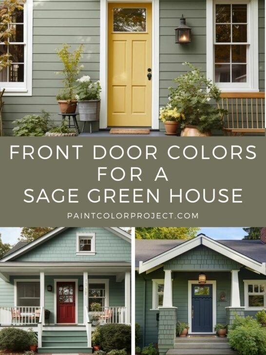 What front door color if my house is sage green.