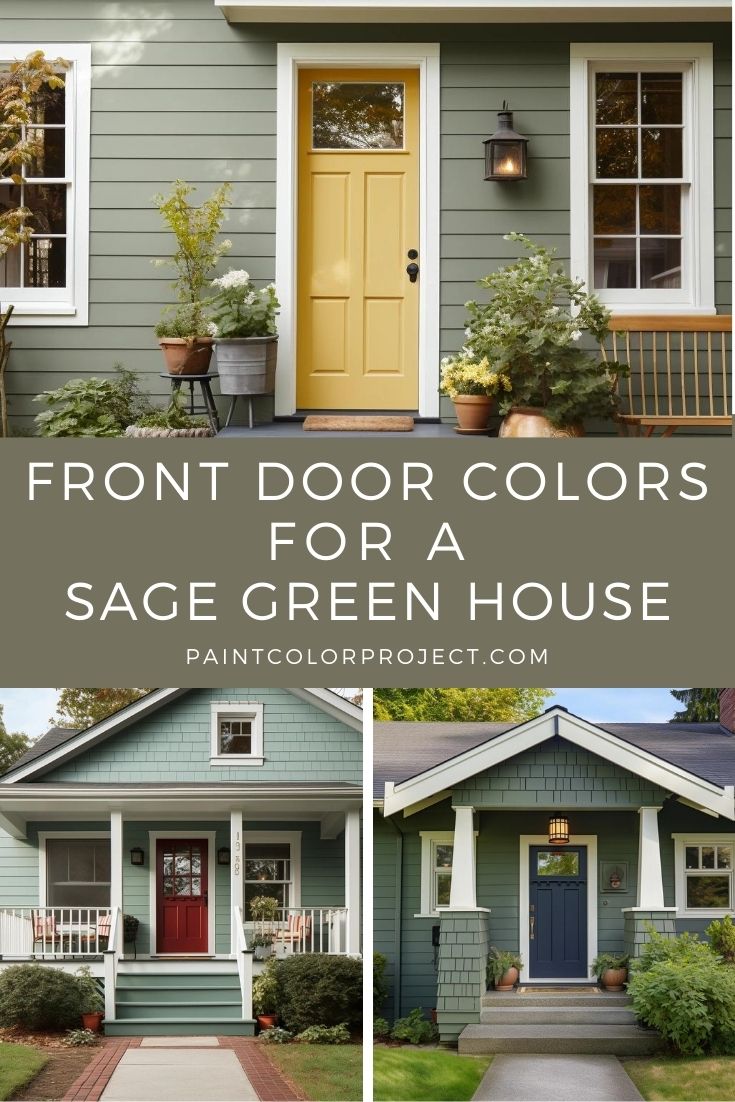 What front door color if my house is sage green.