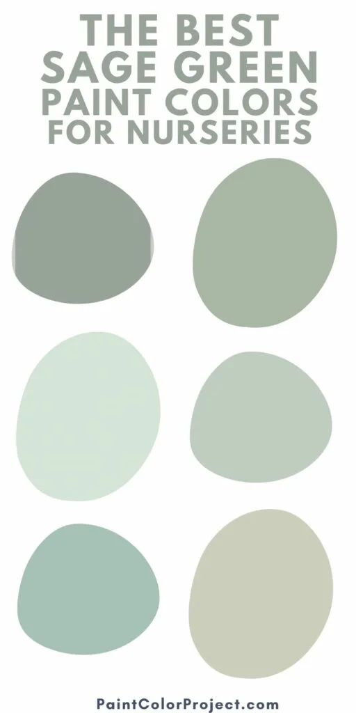 sage green paint colors for babys nursery