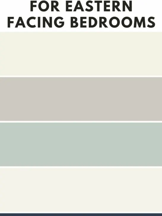 the best paint colors for east facing bedrooms
