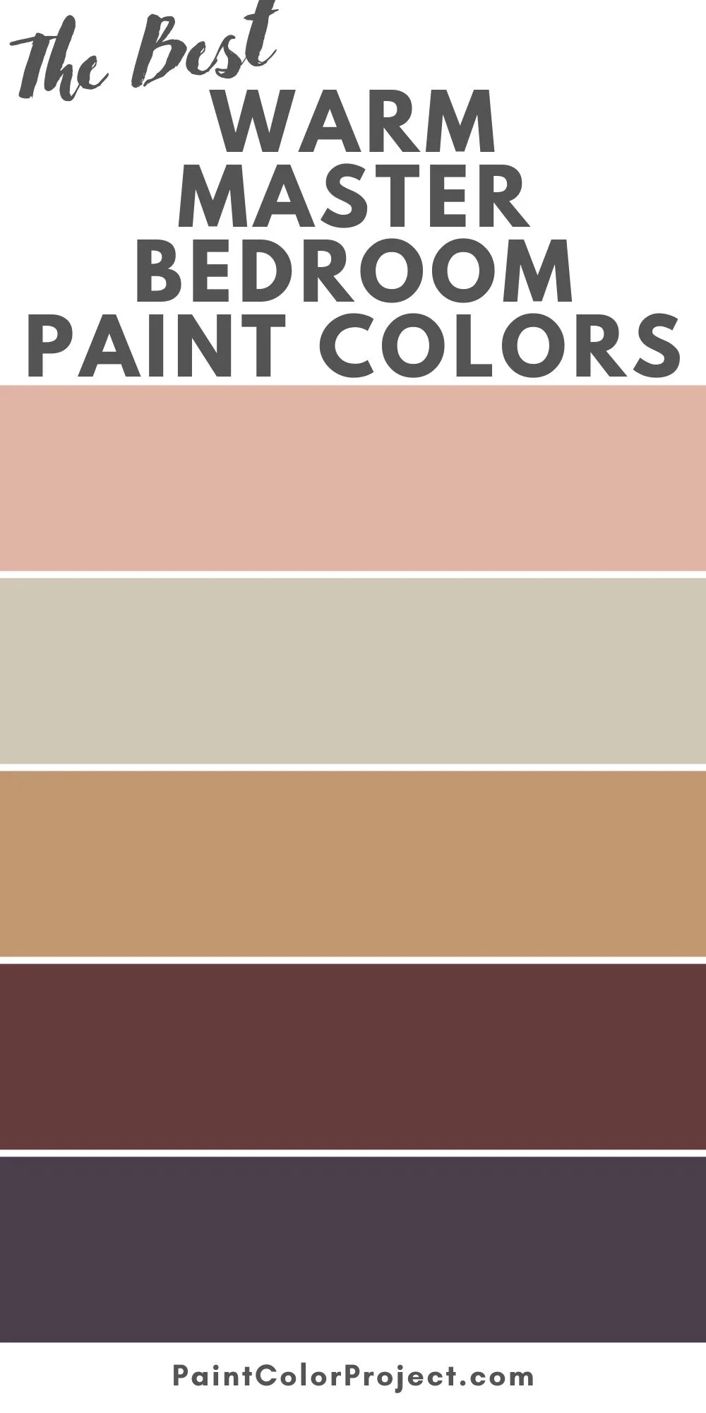 warm master bedroom paint colors.
