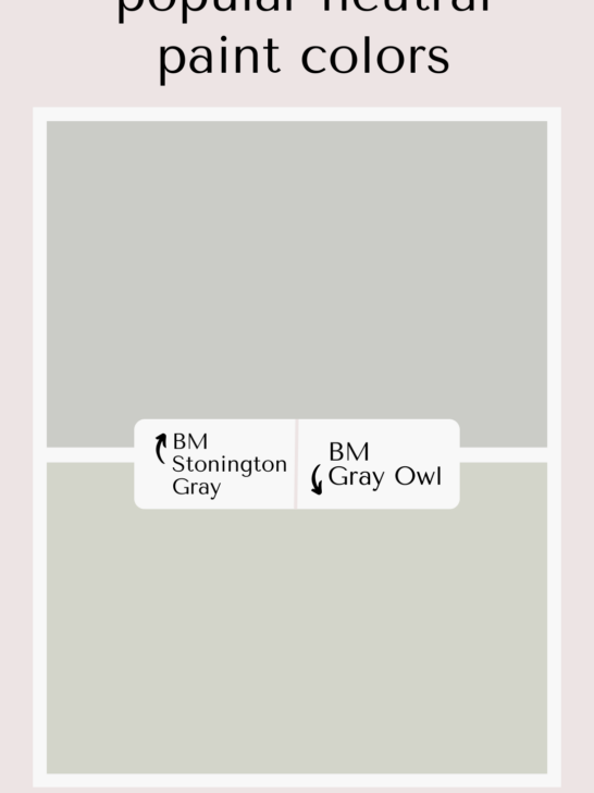 Benjamin Moore Stonington Gray vs Gray Owl