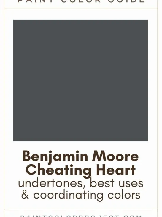 Benjamin Moore Cheating Heart Paint Color Guide