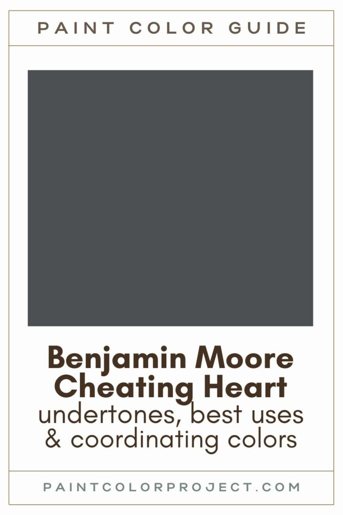 Benjamin Moore Cheating Heart Paint Color Guide