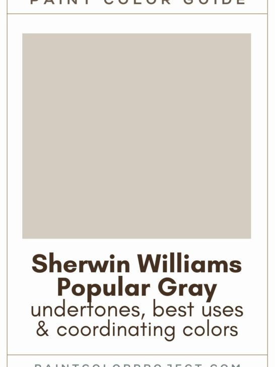 Sherwin Williams Popular Gray Paint Color Guide